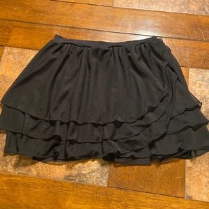 Black ballet skirt